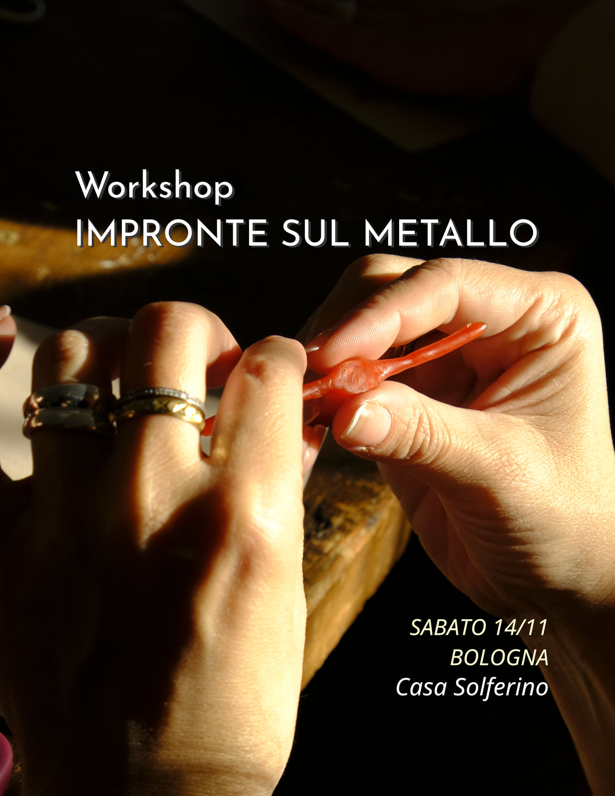 Metal Imprints Workshop - Saturday, March 21