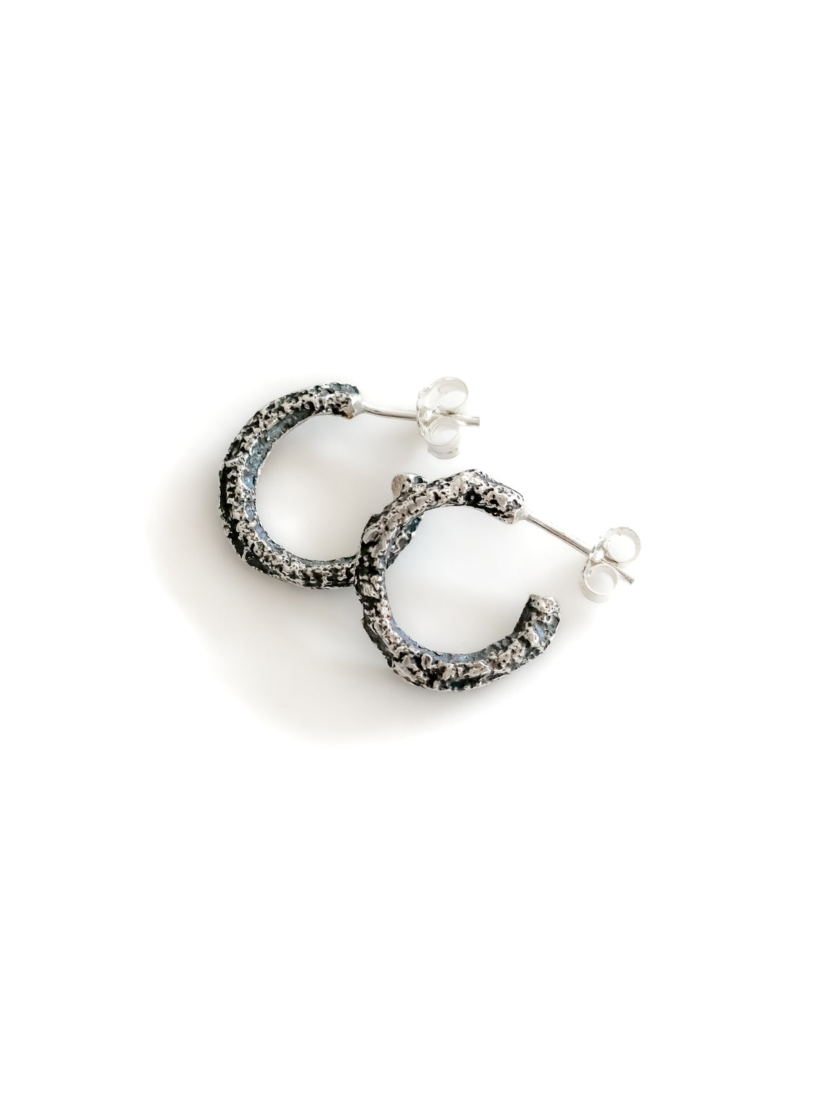 Large hoop earrings