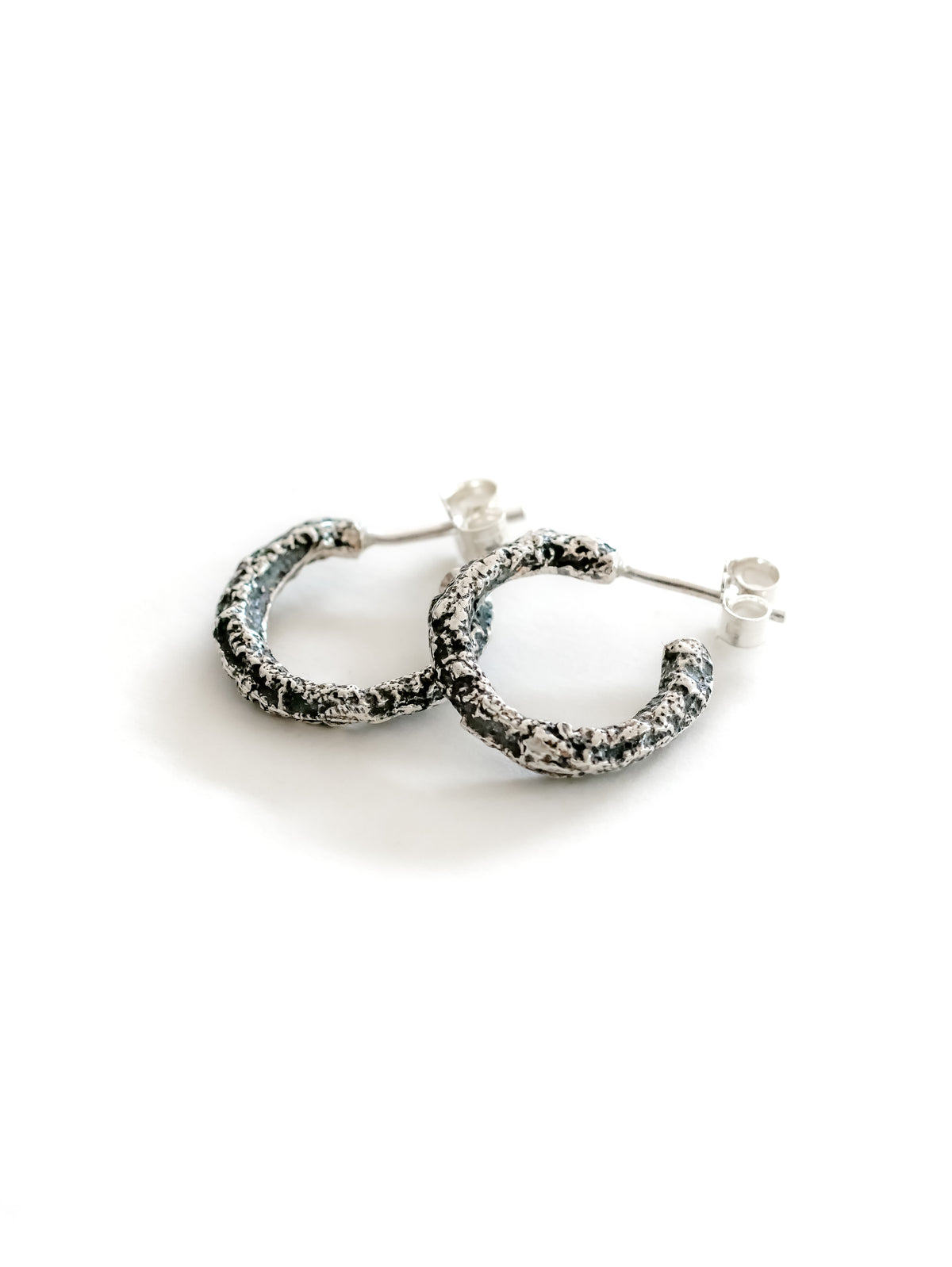 Large hoop earrings