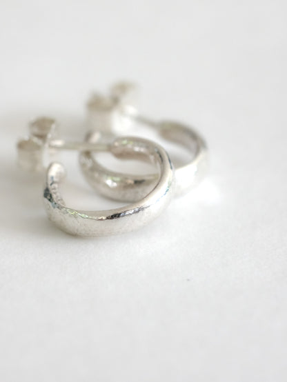 Small hoop earrings