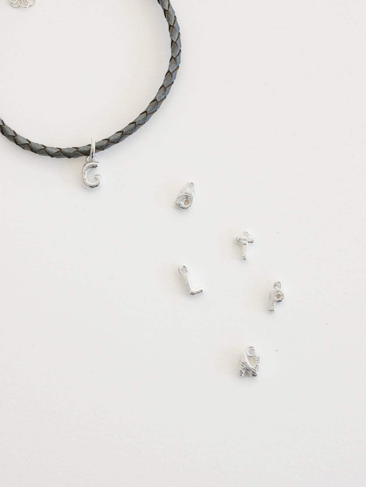 Initial Footprints Bracelet