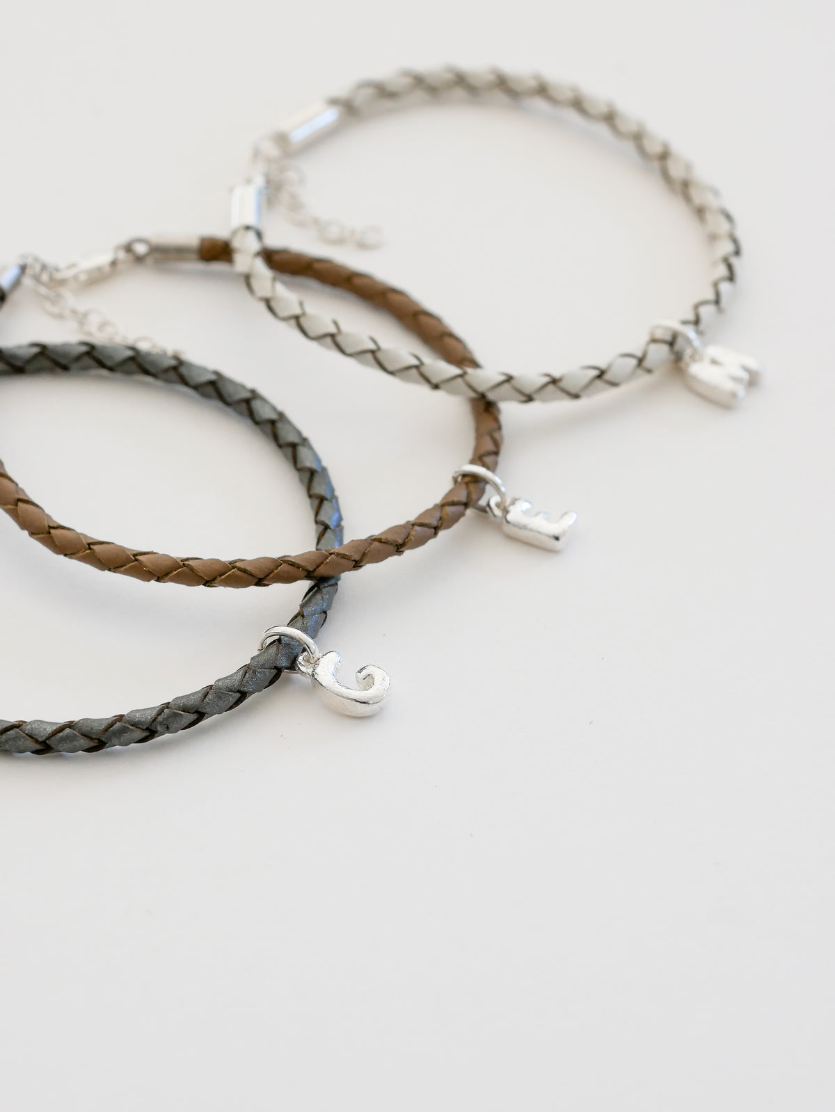 Initial Footprints Bracelet