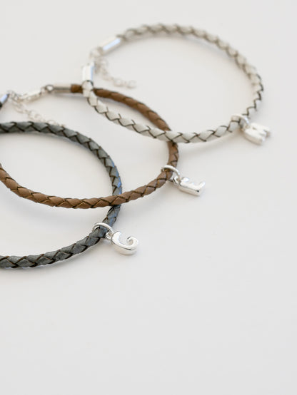 Initial Footprints Bracelet