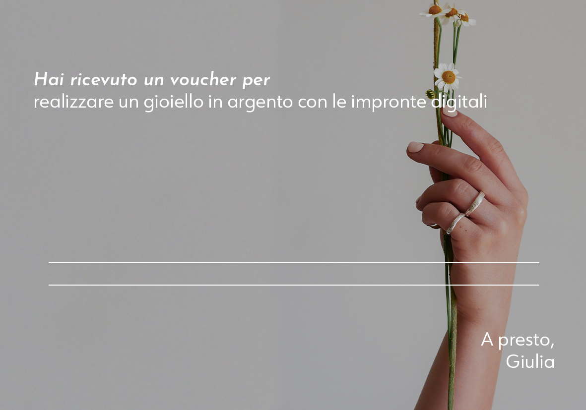 Gift voucher for a Fingerprint workshop