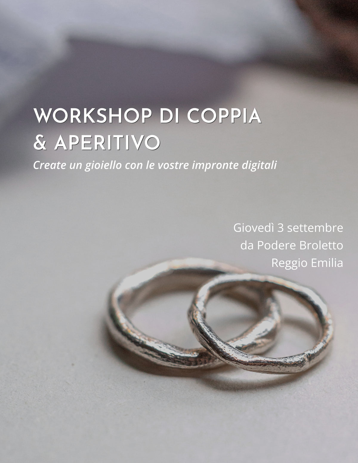 Workshop di coppia & aperitivo - Podere Broletto