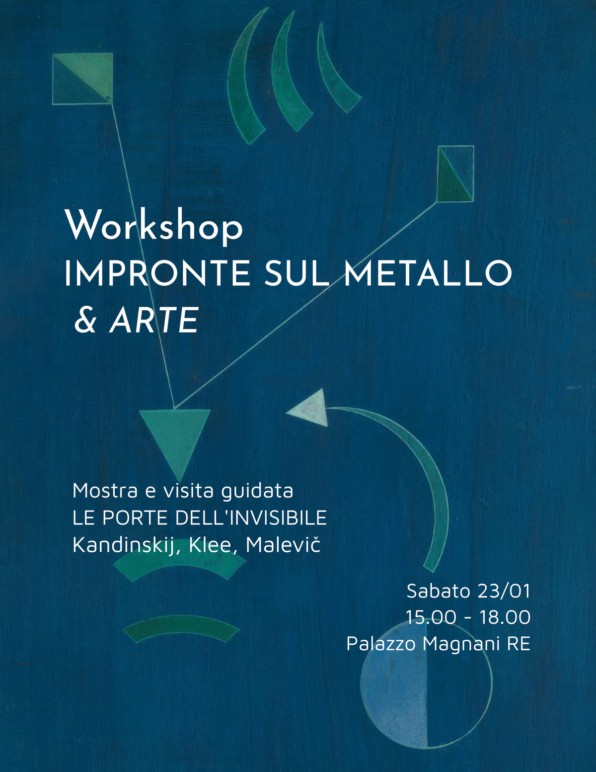 Workshop & Art - Saturday, January 24